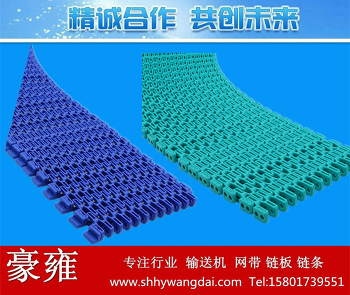 7100转弯型网带链